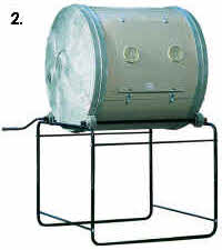 Drum Composters to compare relative size